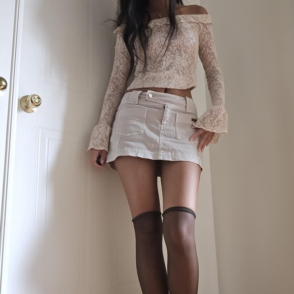 Gucci Mini denim skirt - Picture 4 of 8